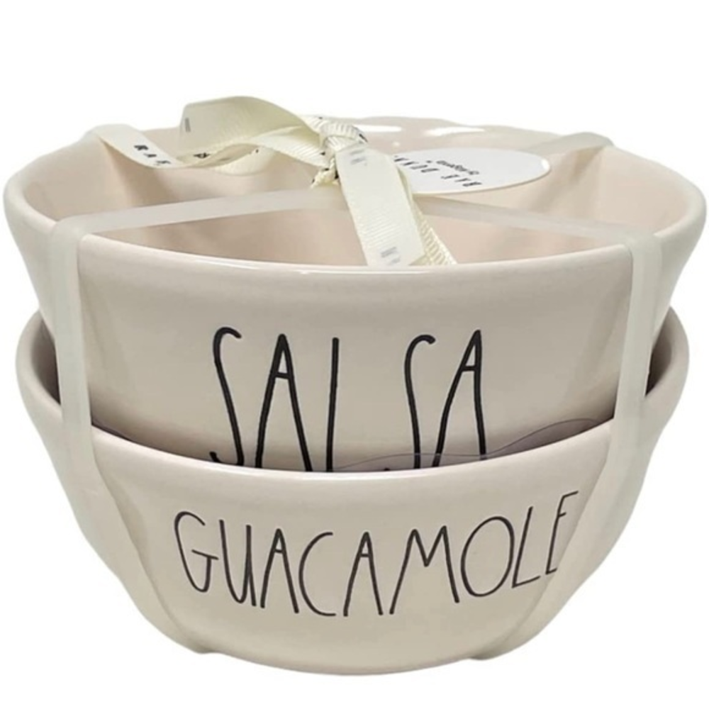 Rae Dunn Salsa‎ and Guacamole Bowls